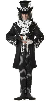 Dark Mad Hatter Halloween Costume