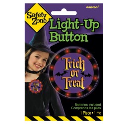 Halloween Safety Light Button