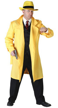 Yellow Jacket Gangster Adult Costume - Standard