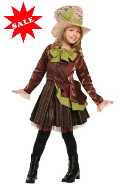 Girls Mad Haddie Costume