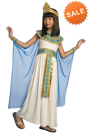 Fancy Child Cleopatra Costume for Girls Halloween