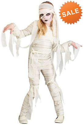 Halloween Mummy Girl Costume