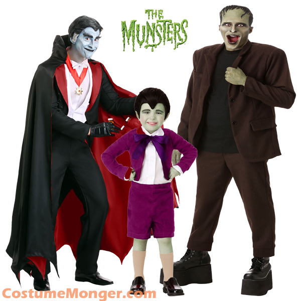 The Munsters TV Halloween Costumes