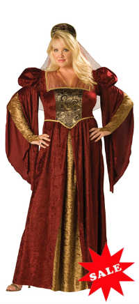 Plus Size Full Figure Renaissance Costume