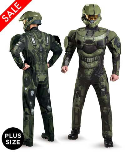 Plus Size Halo Master Chief Costume