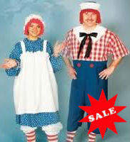 Raggedy Ann and Andy Halloween Costume Sale