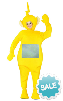 Adult Yellow Laa Laa Teletubby Halloween Costume