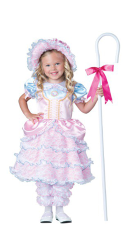 Child Bo Peep Dress Costume