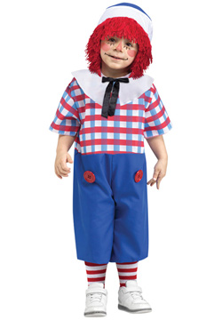 toddler Raggedy Andy costume