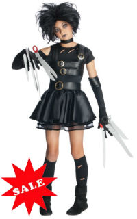 Miss Edward Scissorhands Tween Girl Costume