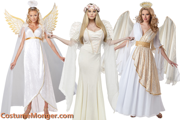 white angel costumes for Christmas