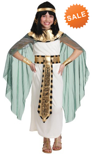 Deluxe Child Cleopatra Costume for Girls