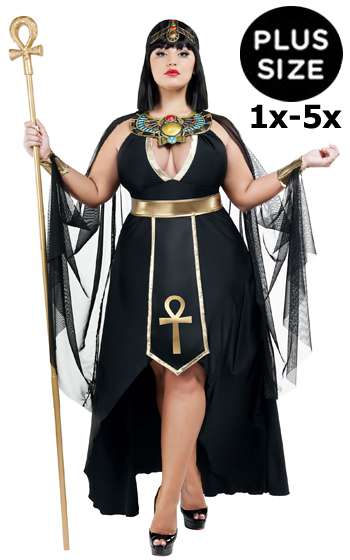 1x-5x Plus Size Egyptian Woman Dress Costume