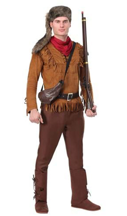 Mens Davy Crockett Costume