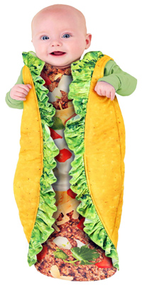 baby taco Halloween costume