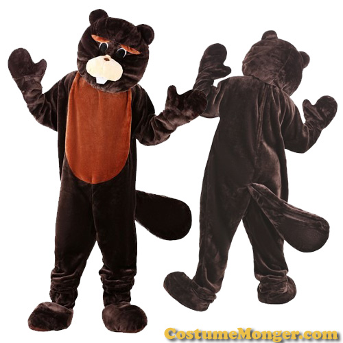 beaver mascot costume