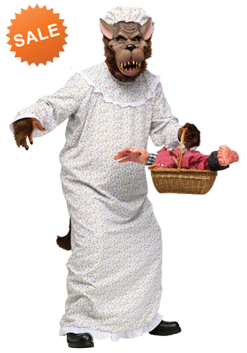 Grandma Big Bad Wolf Costume