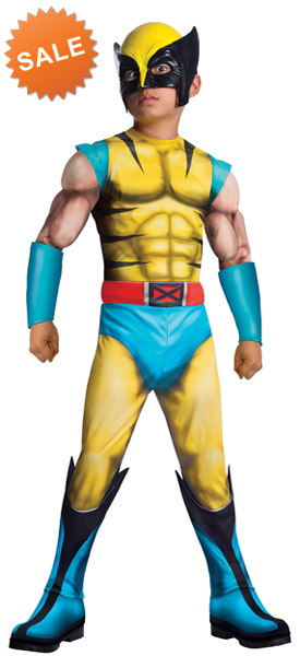 Marvel Deluxe Wolverine Kids Costume