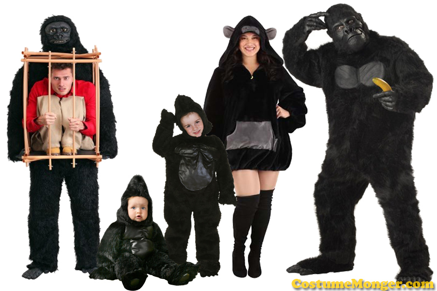 gorilla costume ideas for Halloween