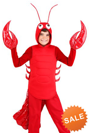 Kids Lobster Halloween Costume