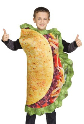 kids taco Halloween costume