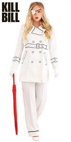 Kill Bill Elle Driver Trench Coat Costume for Women