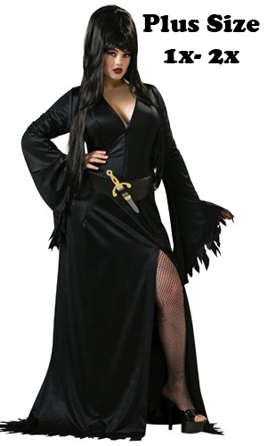 Plus Size Elvira Halloween Costume