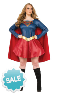 Plus Size Supergirl Costume