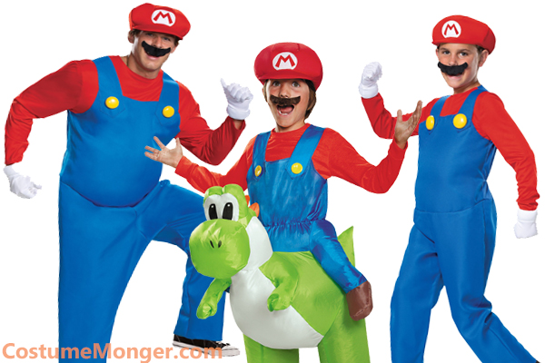 super mario brothers Halloween costumes