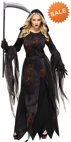 Adult Female Grim Reaper Robe Costume