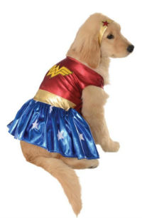 Wonder Woman Deluxe Dog Costume